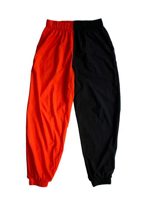 Split joggers sale