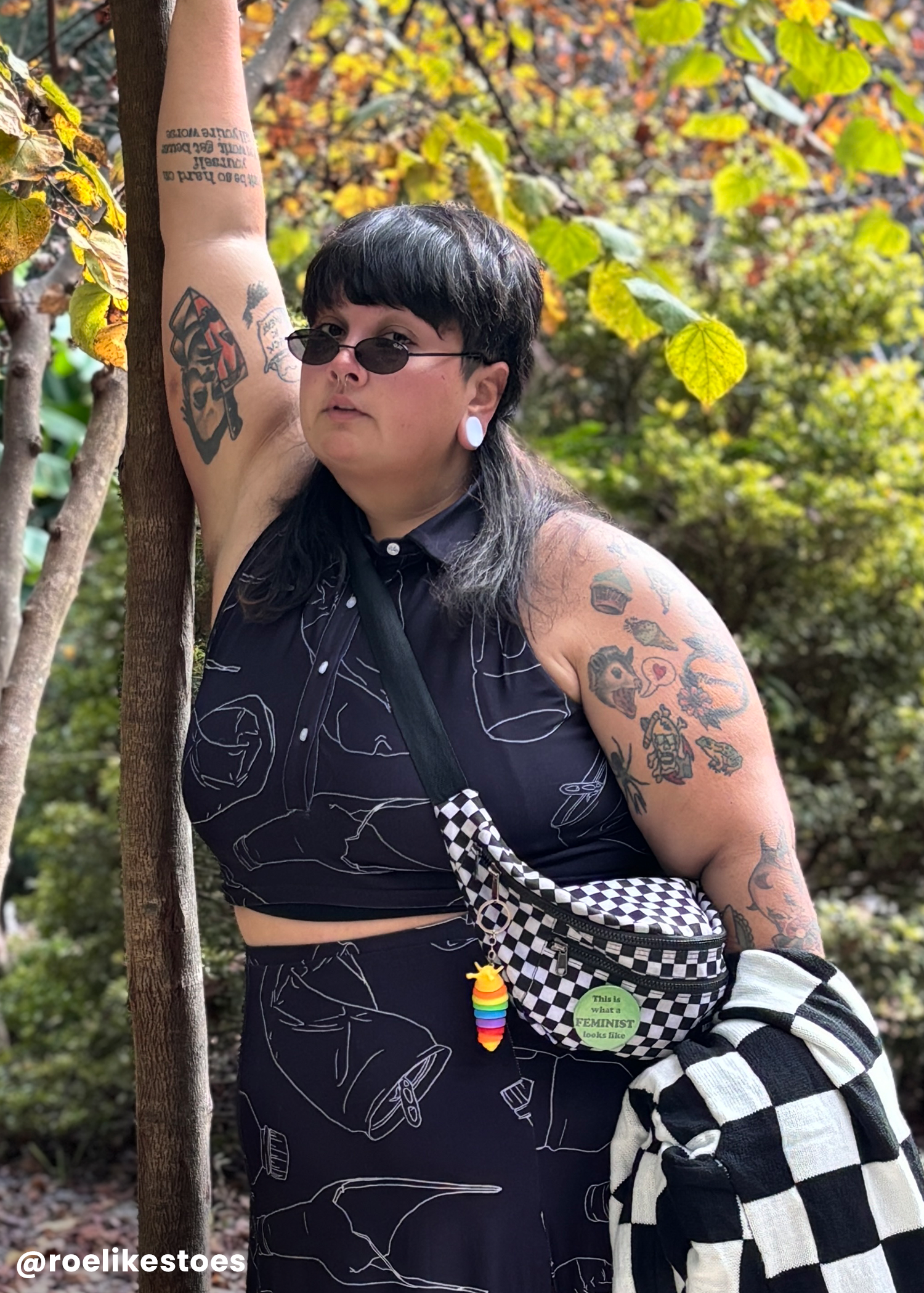 Trash Queen plus size friendly alternative clothing