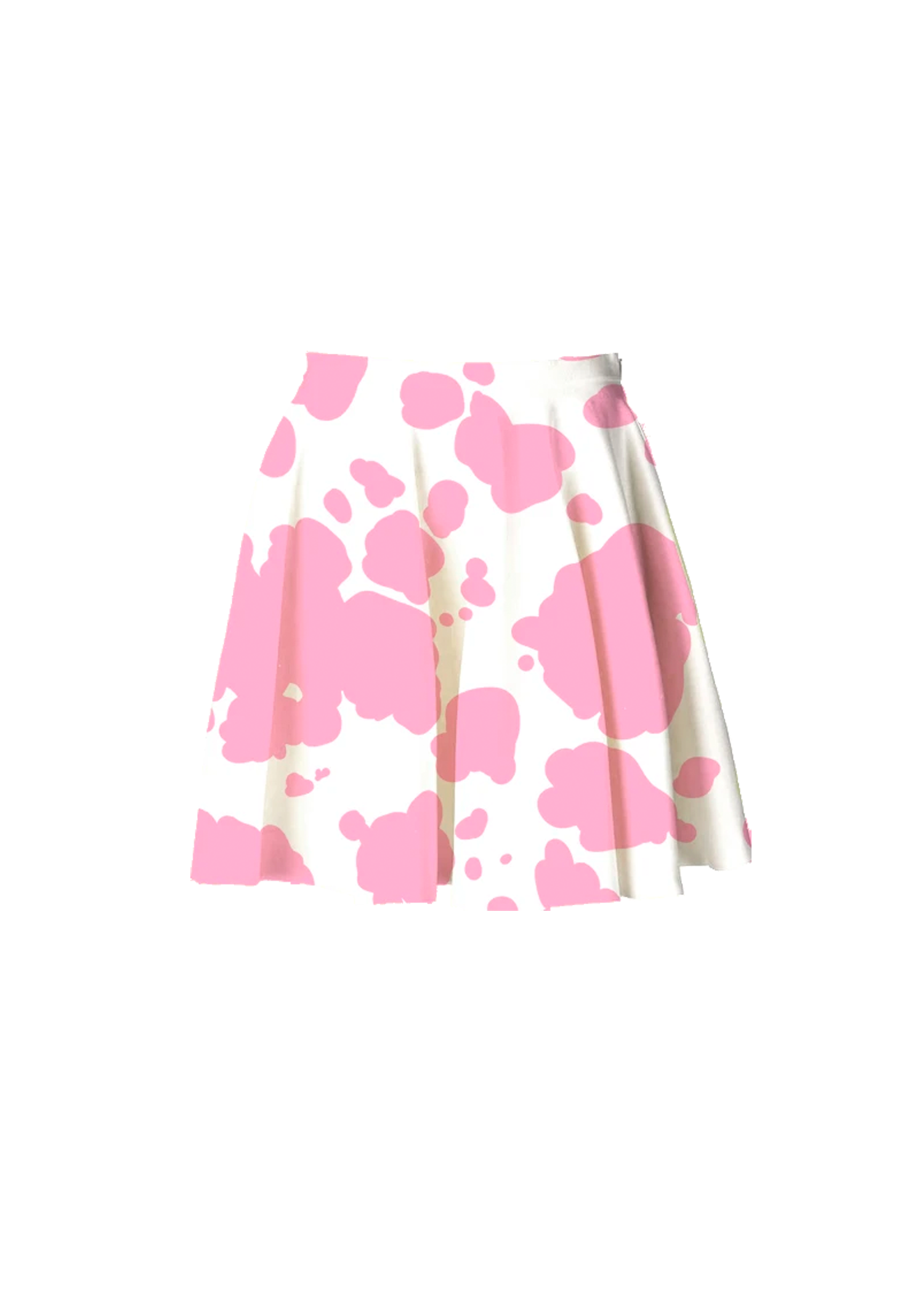 cow print skater skirt Trash Queen