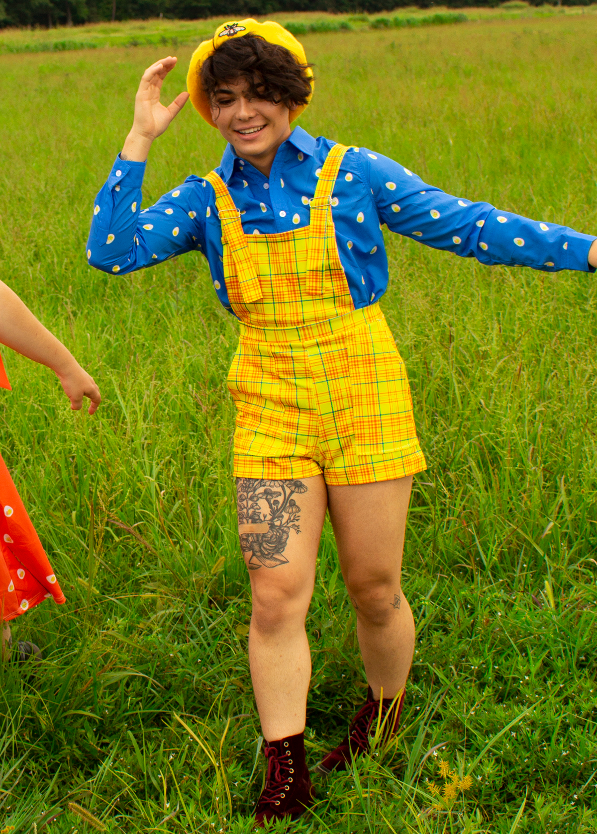 Sunflower overall shorts hotsell