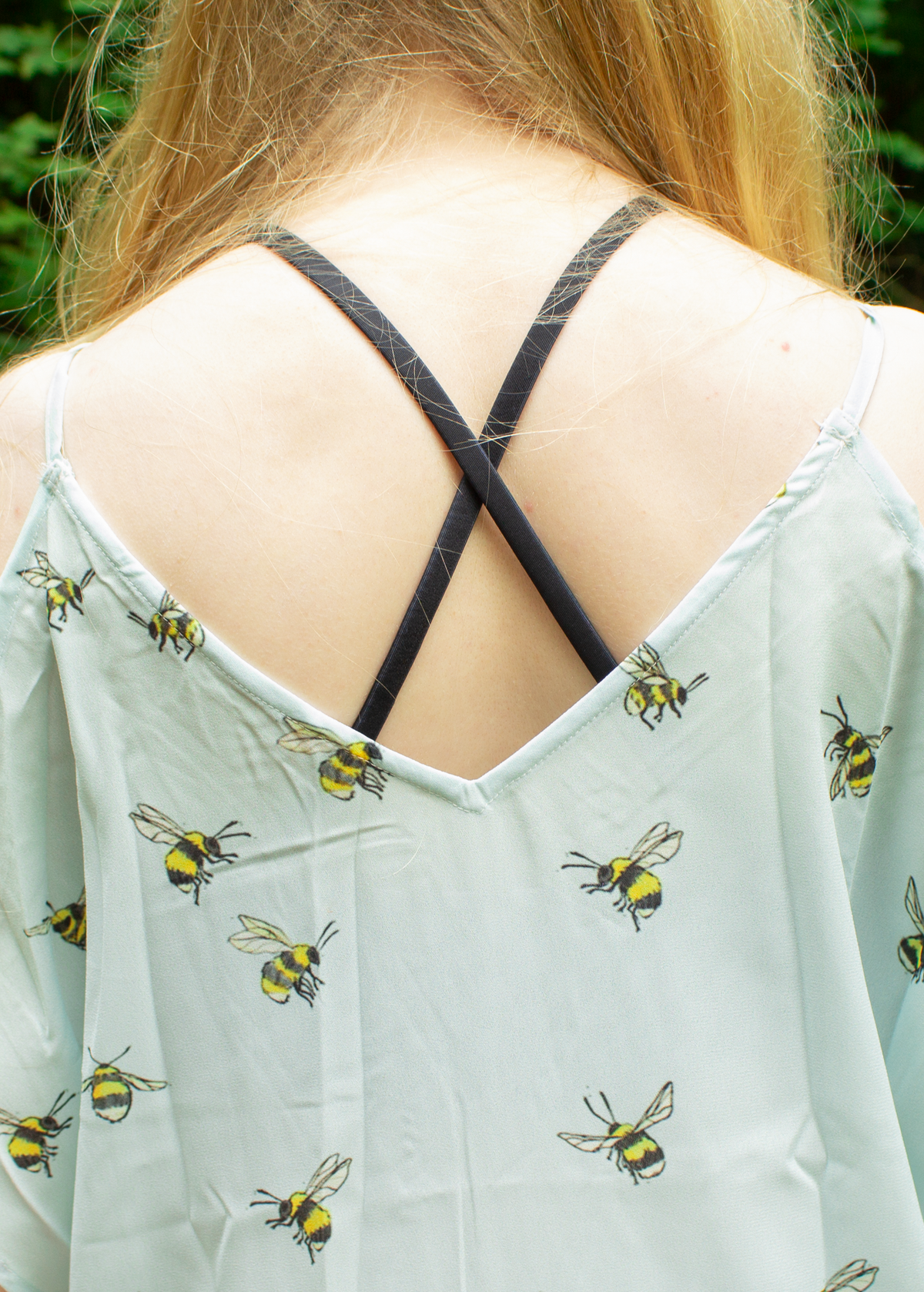Sheer Bumblebee Dress