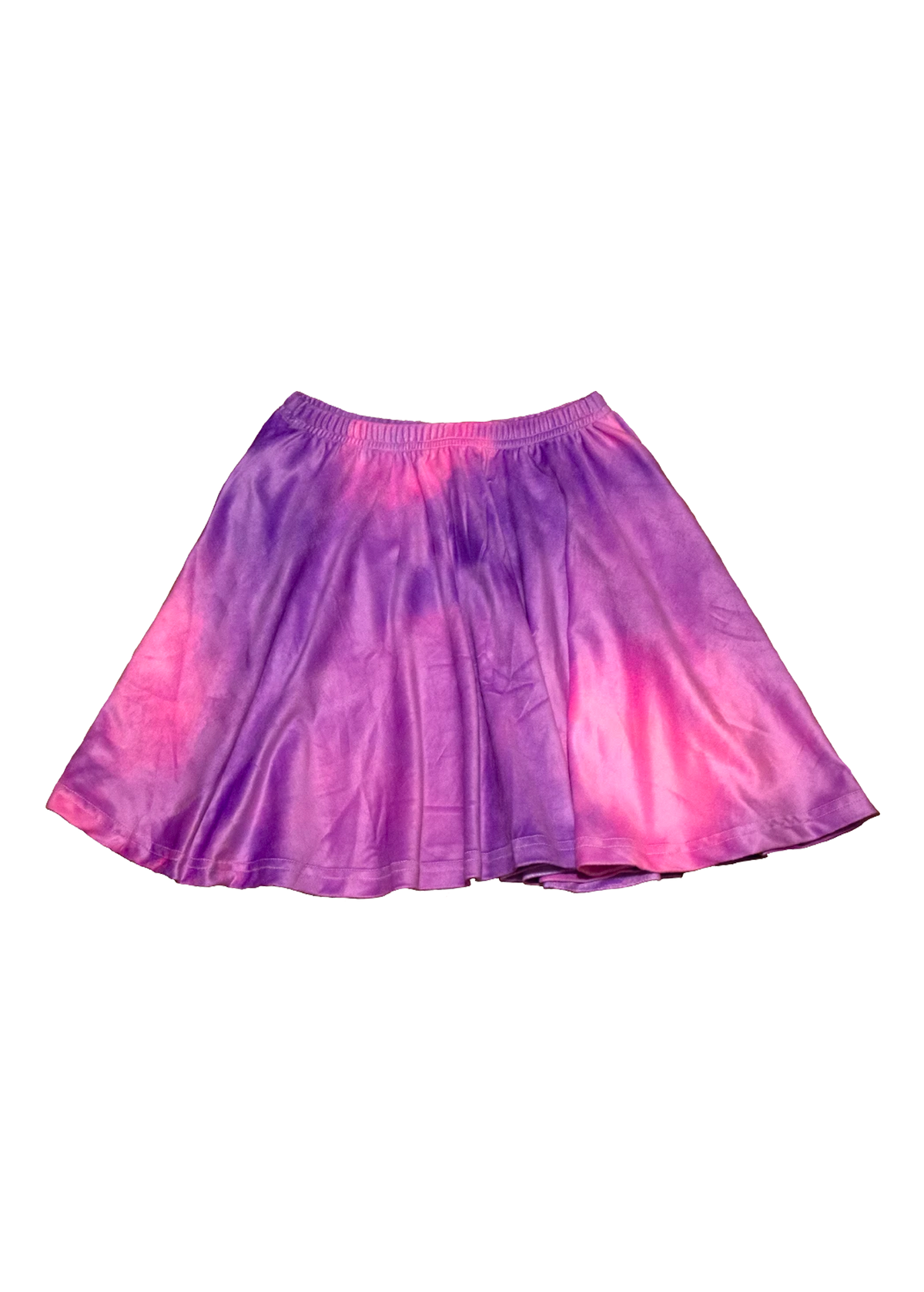 Velvet Tie Dye Skirt in Mood