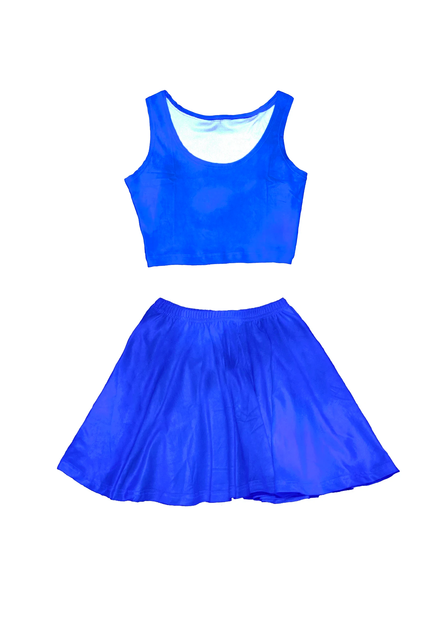 Velvet sales skirt crop