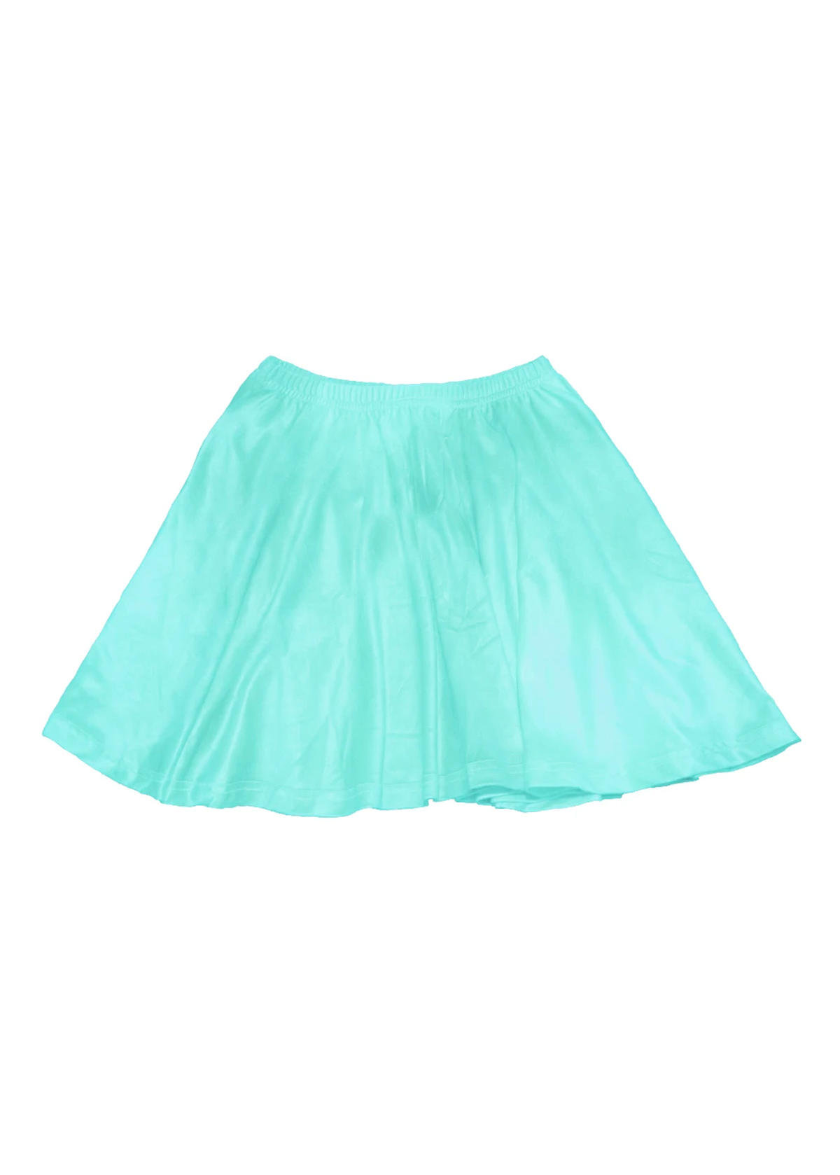 3XL velvet skater skirt in mint