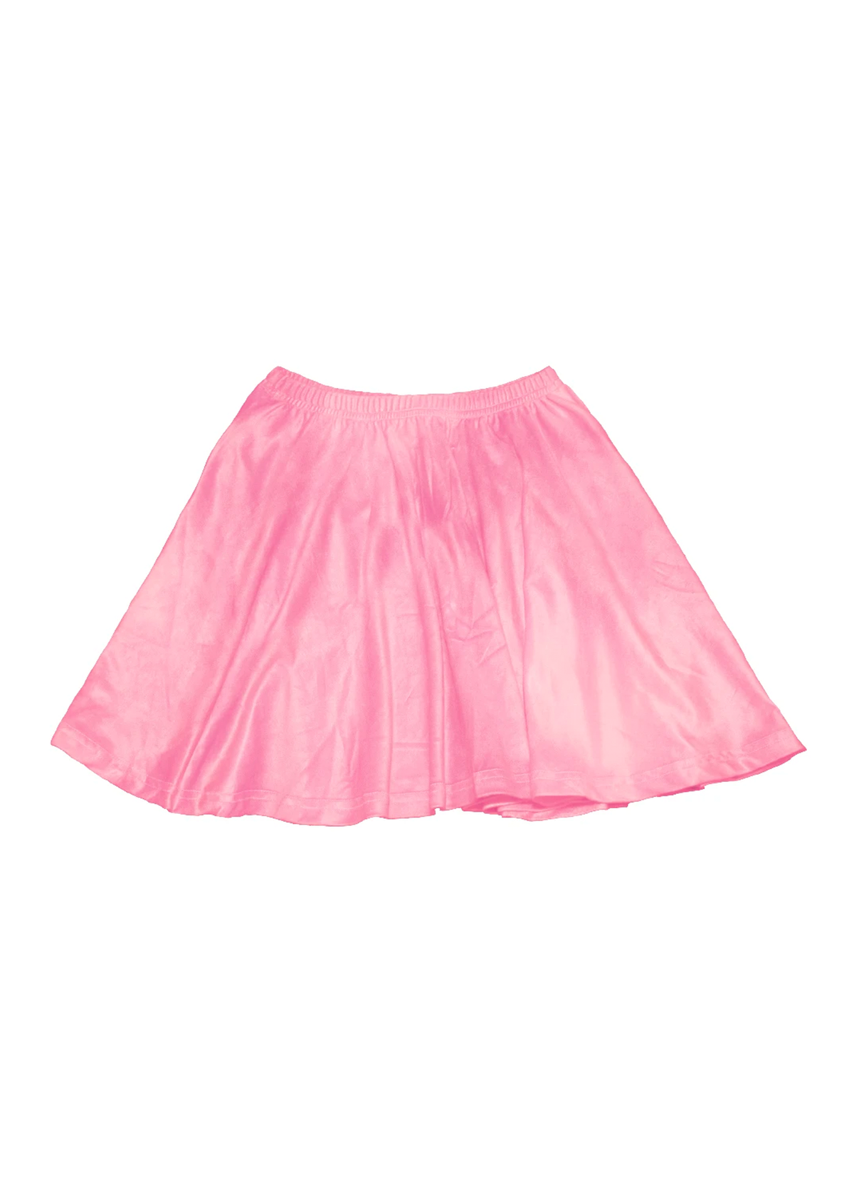 L velvet skater skirt in peony pink